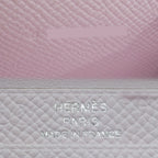 Hermes Bearn Mini Bifold Wallet Mauveper Epsom — view 6