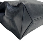 Saint Laurent Paris le Monogram Deli Paper Clutch Cassandra Logo Leather Black — view 4