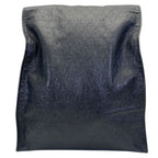 Saint Laurent Paris le Monogram Deli Paper Clutch Cassandra Logo Leather Black — view 2