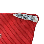 Hermes Scarf Passiflores Passion Flower Pleats Carre 90 Silk Red Multicolor — view 6