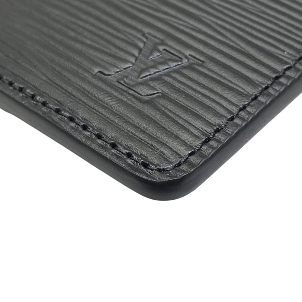 Louis Vuitton Neo Card Holder Case Compact Epi Leather Black Sophistication — view 3