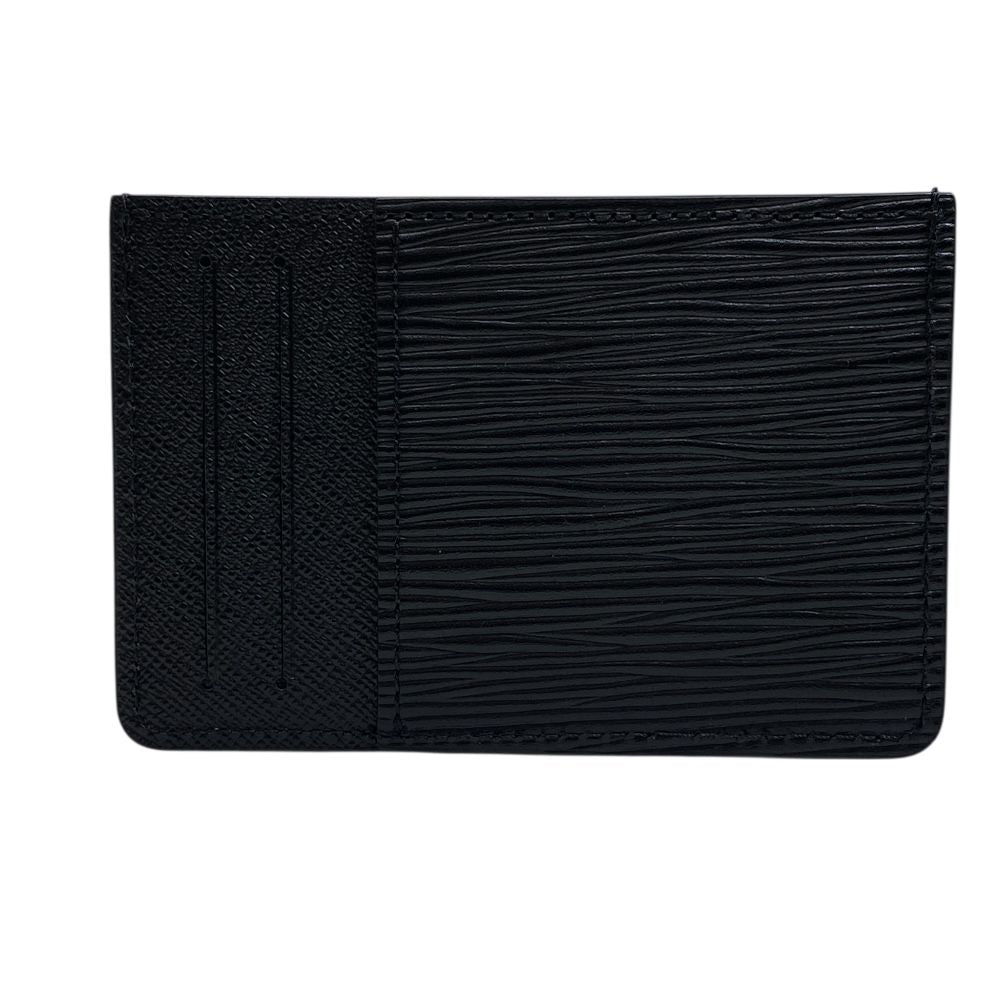 Louis Vuitton Neo Card Holder Case Compact Epi Leather Black Sophistication — view 2