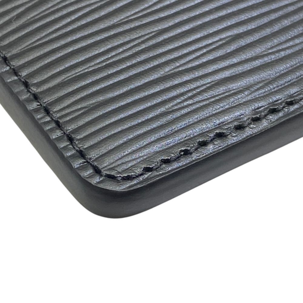 Louis Vuitton Neo Card Holder Case Compact Epi Leather Black Sophistication — view 4