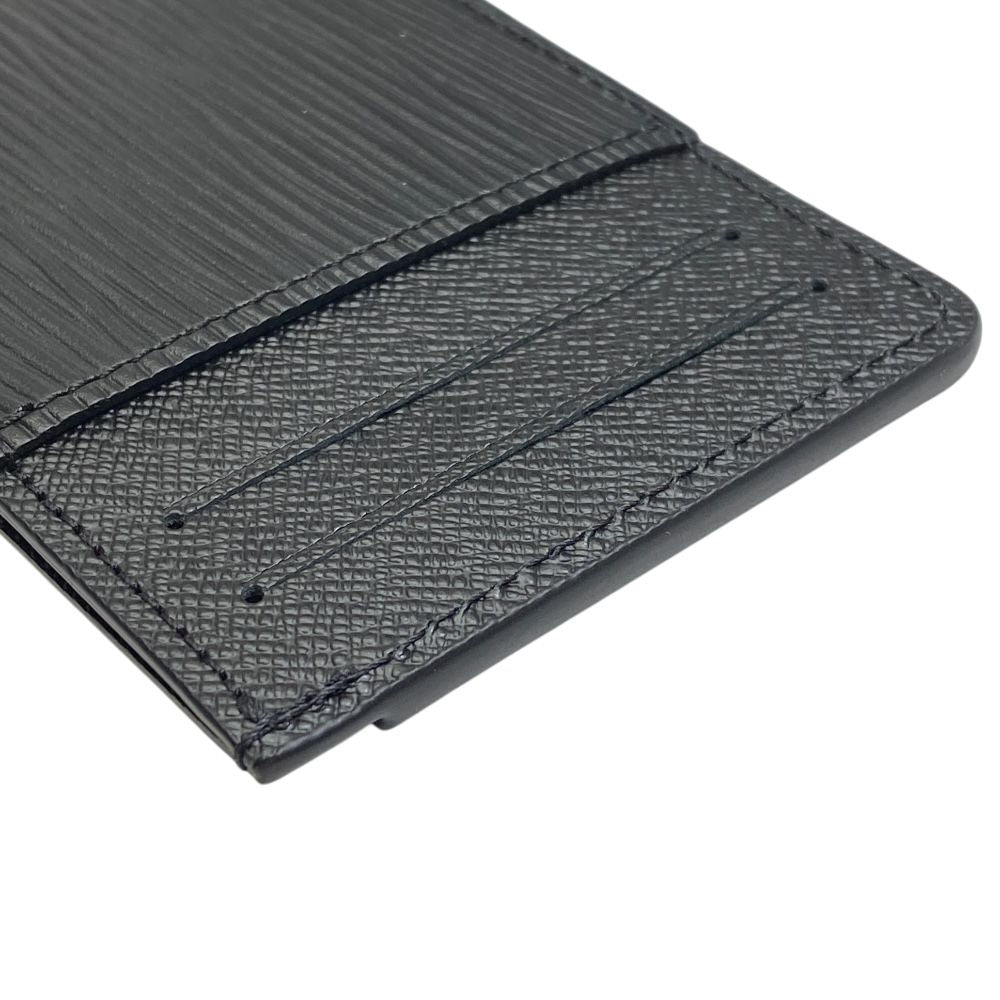 Louis Vuitton Neo Card Holder Case Compact Epi Leather Black Sophistication — view 5
