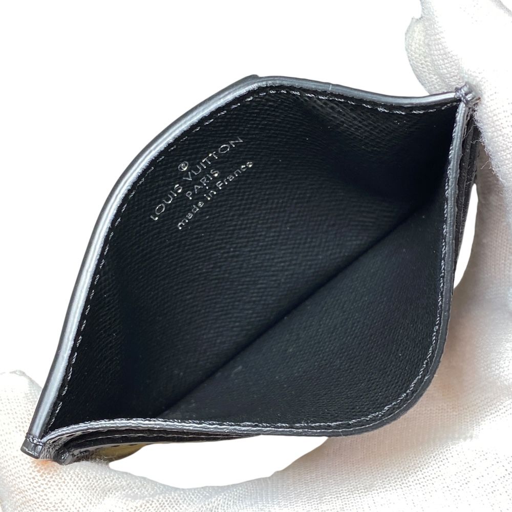 Louis Vuitton Neo Card Holder Case Compact Epi Leather Black Sophistication — view 6