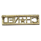 Chanel Logo Brooch Pin Star Gold Sophistication Gorgeous Presence — view 2
