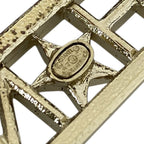 Chanel Logo Brooch Pin Star Gold Sophistication Gorgeous Presence — view 9