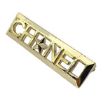 Chanel Logo Brooch Pin Star Gold Sophistication Gorgeous Presence — view 4