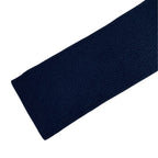 Hermes Knit Cable Scarf Shawl Cashmere Navy Classic Soft Warm Comfortable — view 6