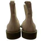 Hermes Side Gore Boots Short Shoes Suede Beige Sophisticated Adult Style — view 4
