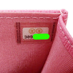 Chanel Quilted Shoulder Bag Smartphone Caviar Leather Pink Gold Pouch Chain — view 7