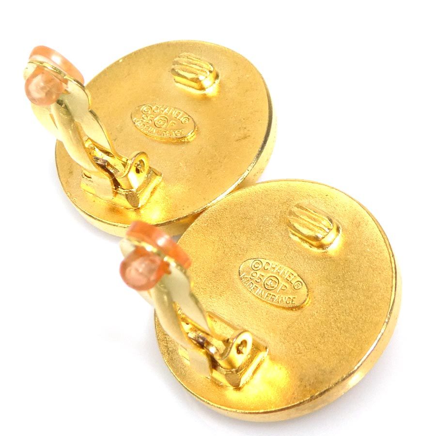 Chanel Earrings CC Logo — view 8