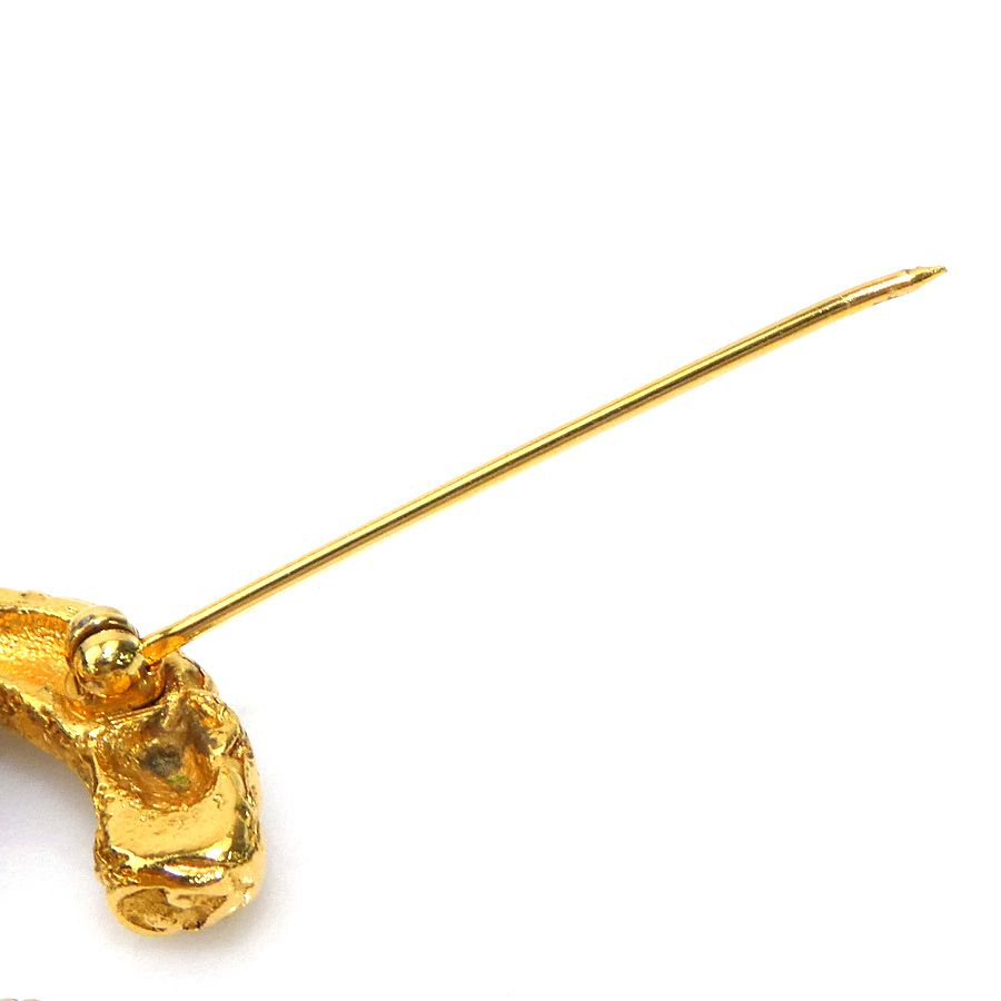 Chanel Brooch CC Logo — view 7