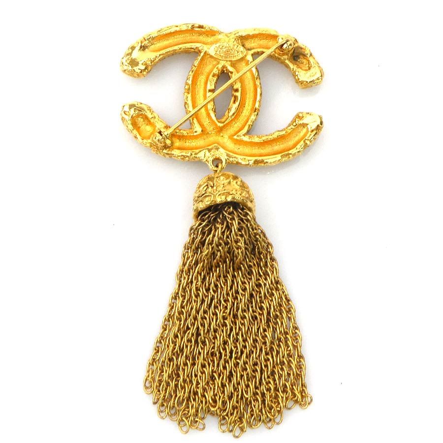 Chanel Brooch CC Logo — view 5