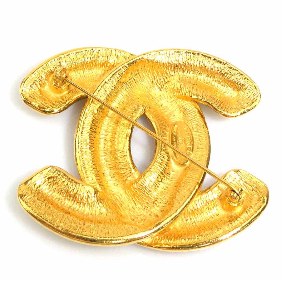 Chanel Brooch CC Logo — view 5