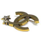 Chanel Brooch CC Logo — view 3