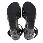 Chanel Patent Leather Camellia Sandal — view 6