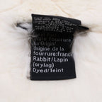 Chanel Orylag Rabbit Fur CC Logo Scarf — view 7