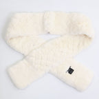 Chanel Orylag Rabbit Fur CC Logo Scarf — view 2