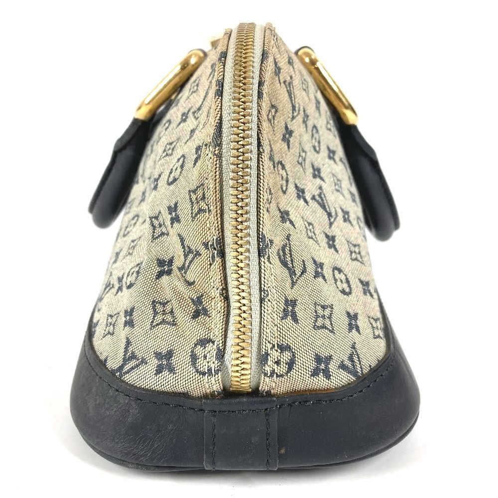 Louis Vuitton Handbag Alma Long Monogram Mini Canvas Navy — view 3