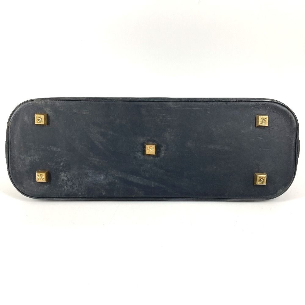 Louis Vuitton Handbag Alma Long Monogram Mini Canvas Navy — view 5
