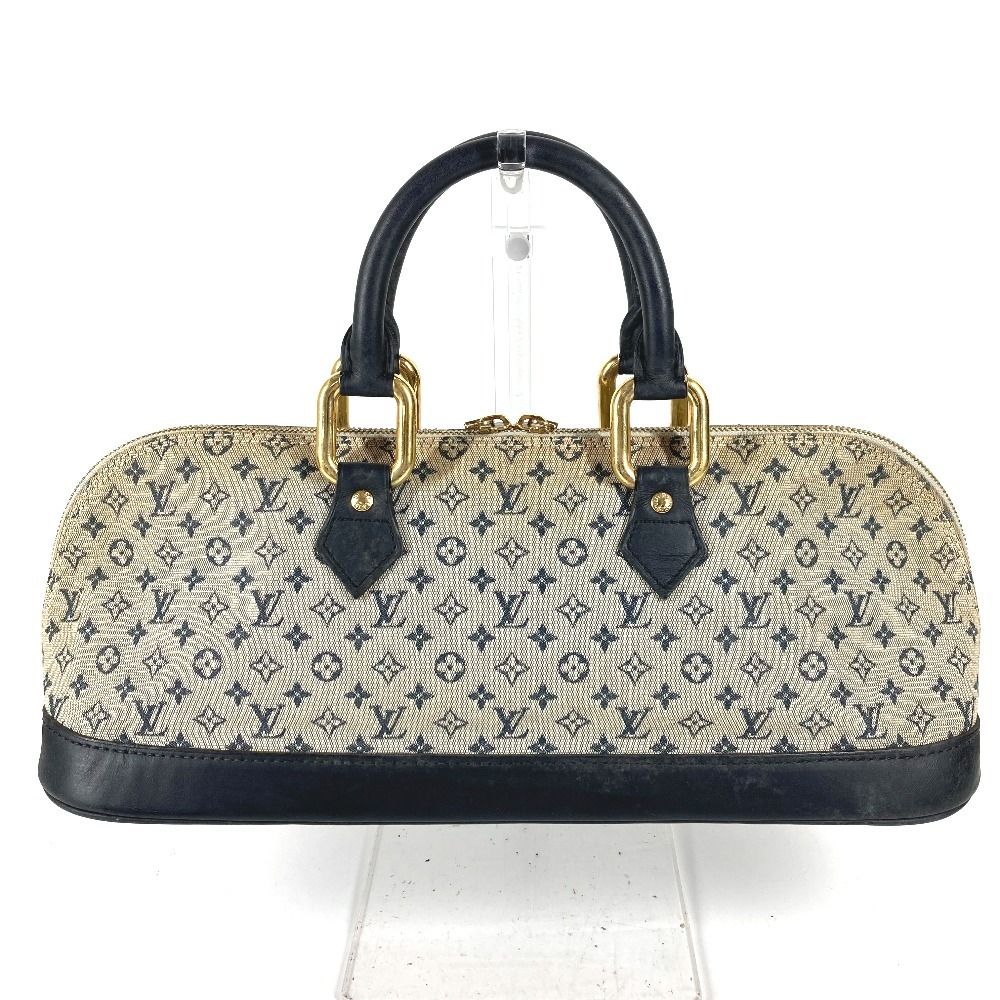 Louis Vuitton Handbag Alma Long Monogram Mini Canvas Navy — view 2