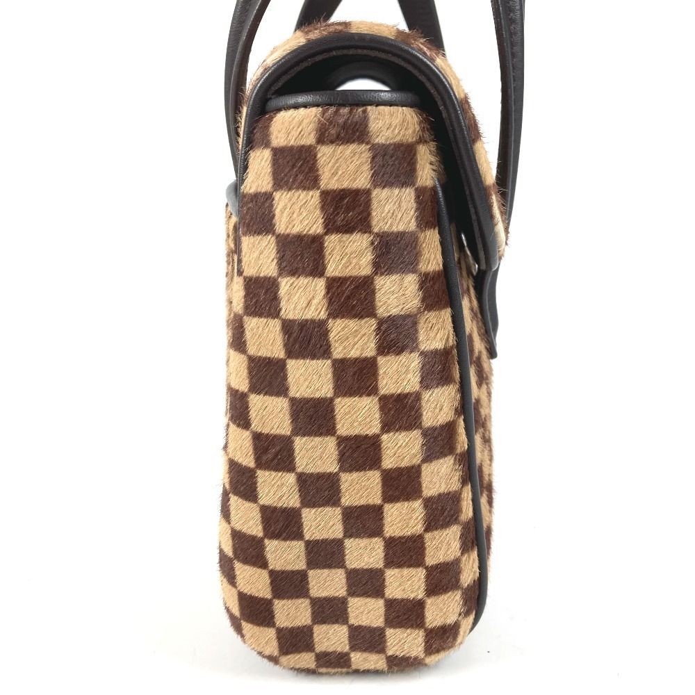 Louis Vuitton Handbag Lion Calf Hair Brown — view 4