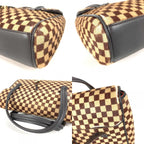 Louis Vuitton Handbag Lion Calf Hair Brown — view 7