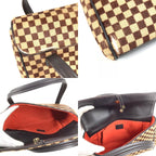 Louis Vuitton Handbag Lion Calf Hair Brown — view 8