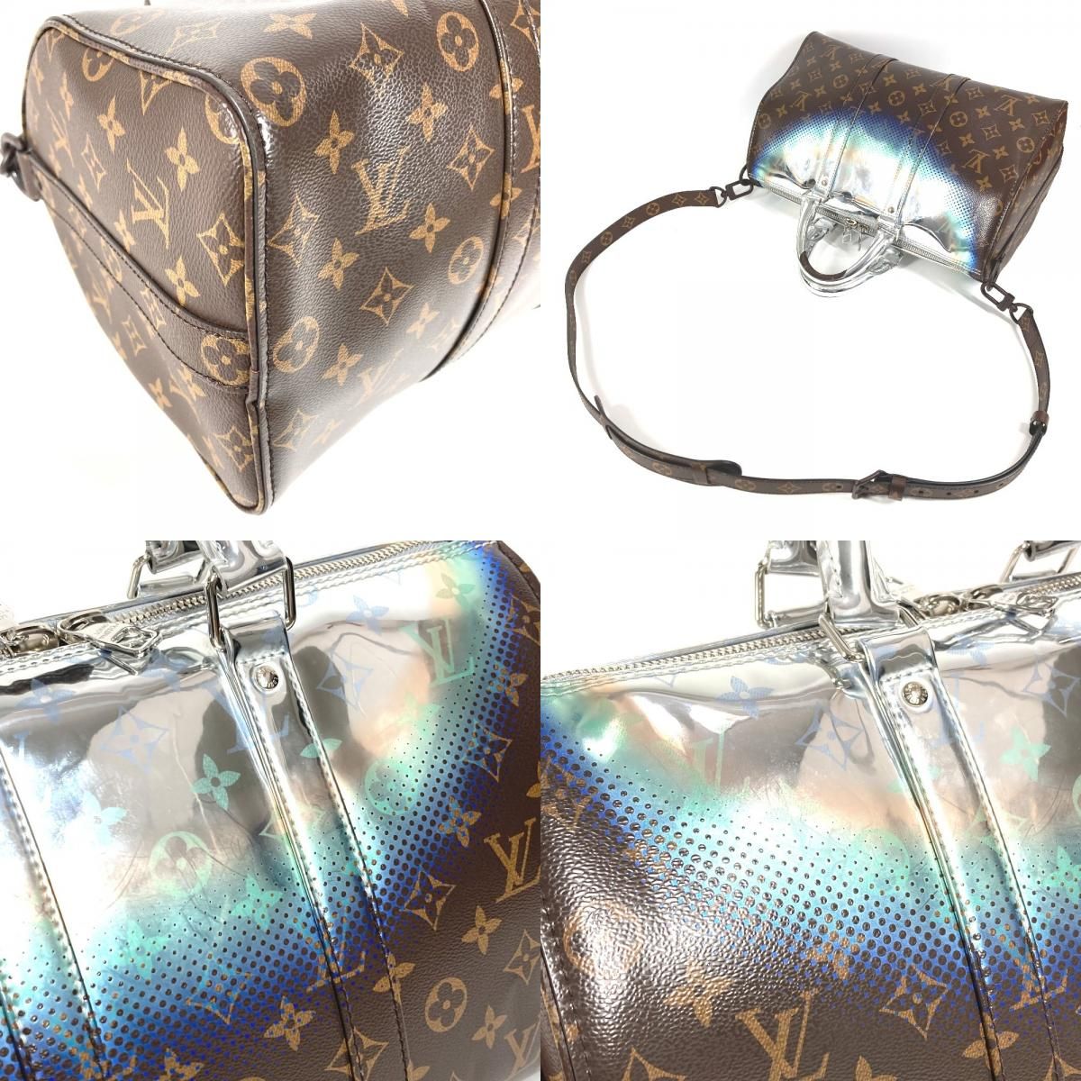 Louis Vuitton Handbag Keepall Bandouliere 35 Brown — view 7