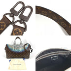 Louis Vuitton Handbag Keepall Bandouliere 35 Brown — view 9