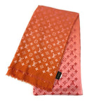 Louis Vuitton Shawl Etole Monogram Sunrise Orange Scarf — view 8