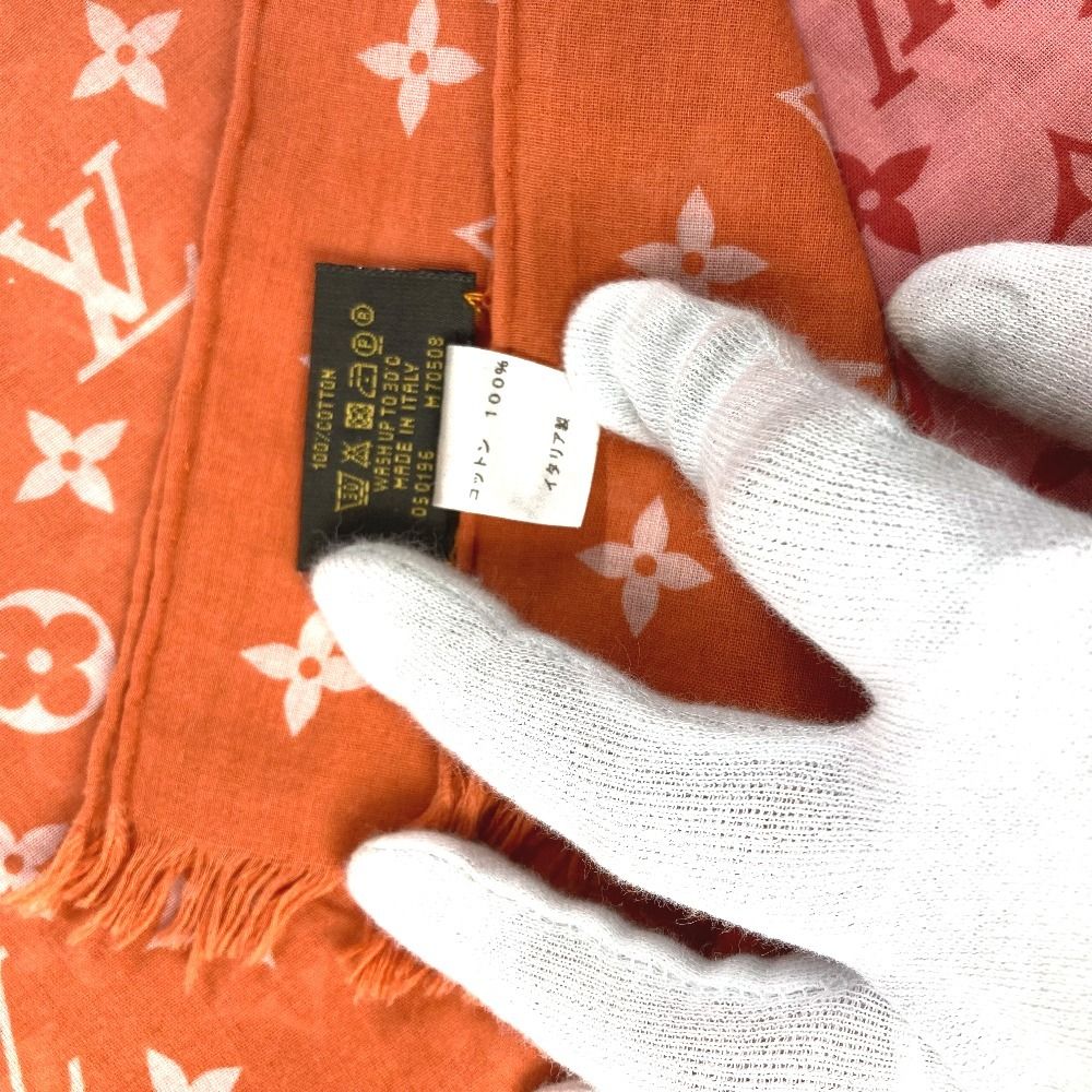 Louis Vuitton Shawl Etole Monogram Sunrise Orange Scarf — view 7