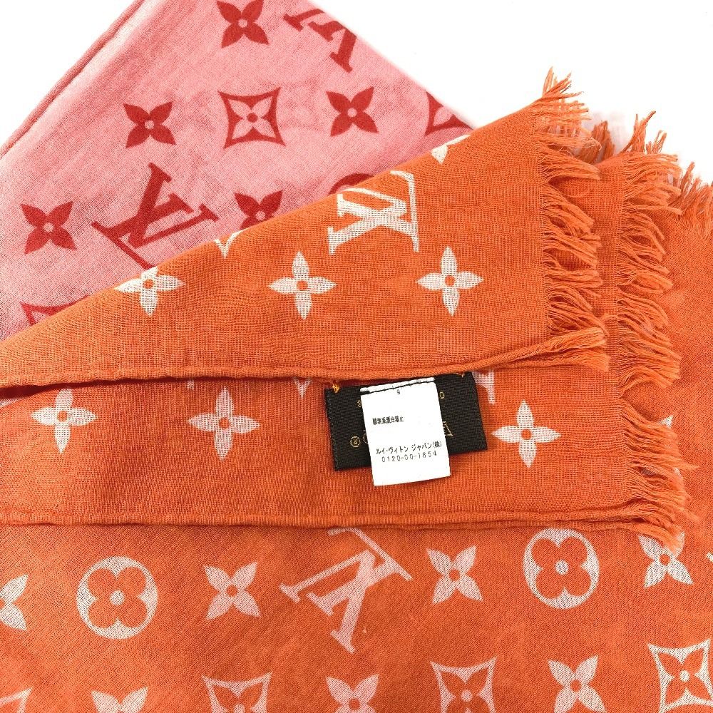 Louis Vuitton Shawl Etole Monogram Sunrise Orange Scarf — view 6