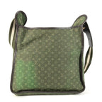 Louis Vuitton Shoulder Bag Besace Marie Kate Leather Canvas Khaki — view 2