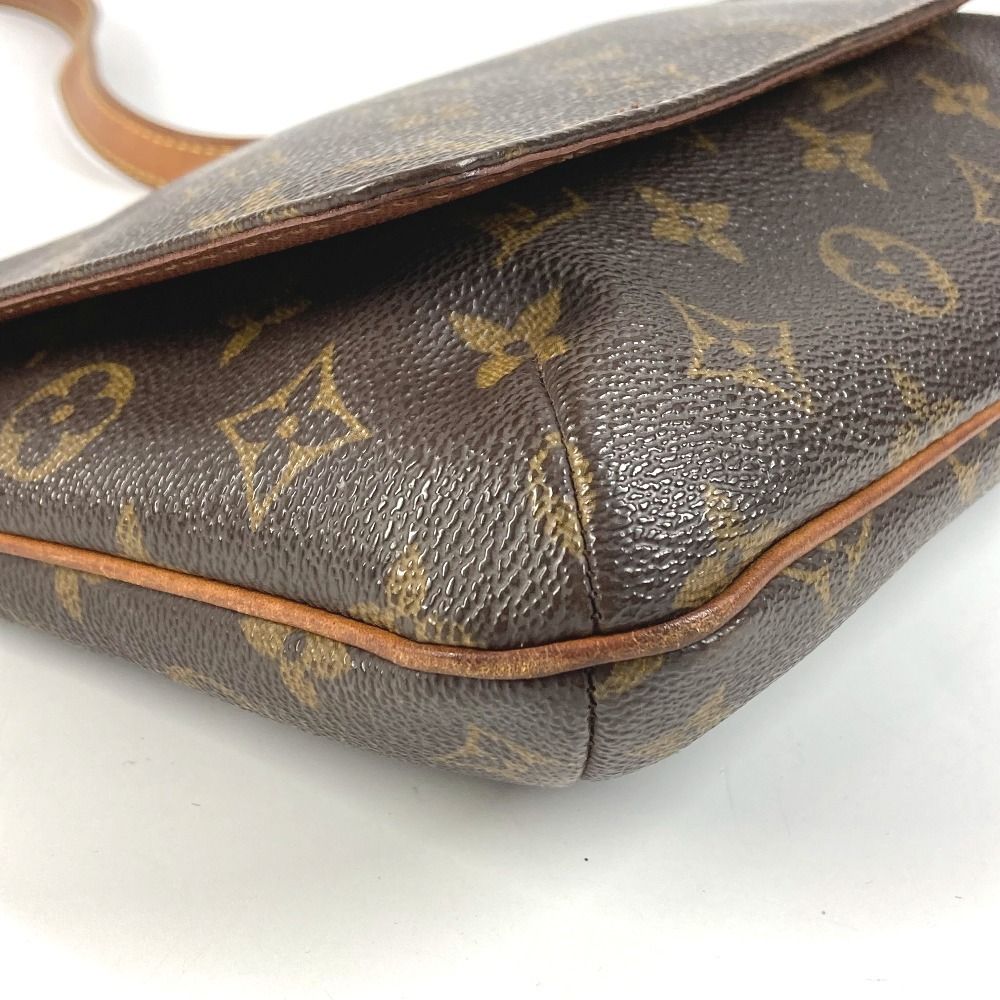 Louis Vuitton Shoulder Bag Musette Tango Monogram Canvas Brown — view 5