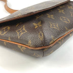 Louis Vuitton Shoulder Bag Musette Tango Monogram Canvas Brown — view 5