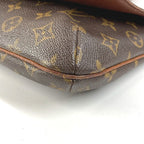 Louis Vuitton Shoulder Bag Musette Tango Monogram Canvas Brown — view 4