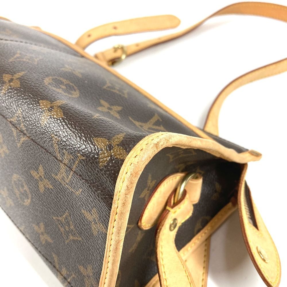 Louis Vuitton Shoulder Bag Popincourt Long Monogram Canvas Brown — view 6