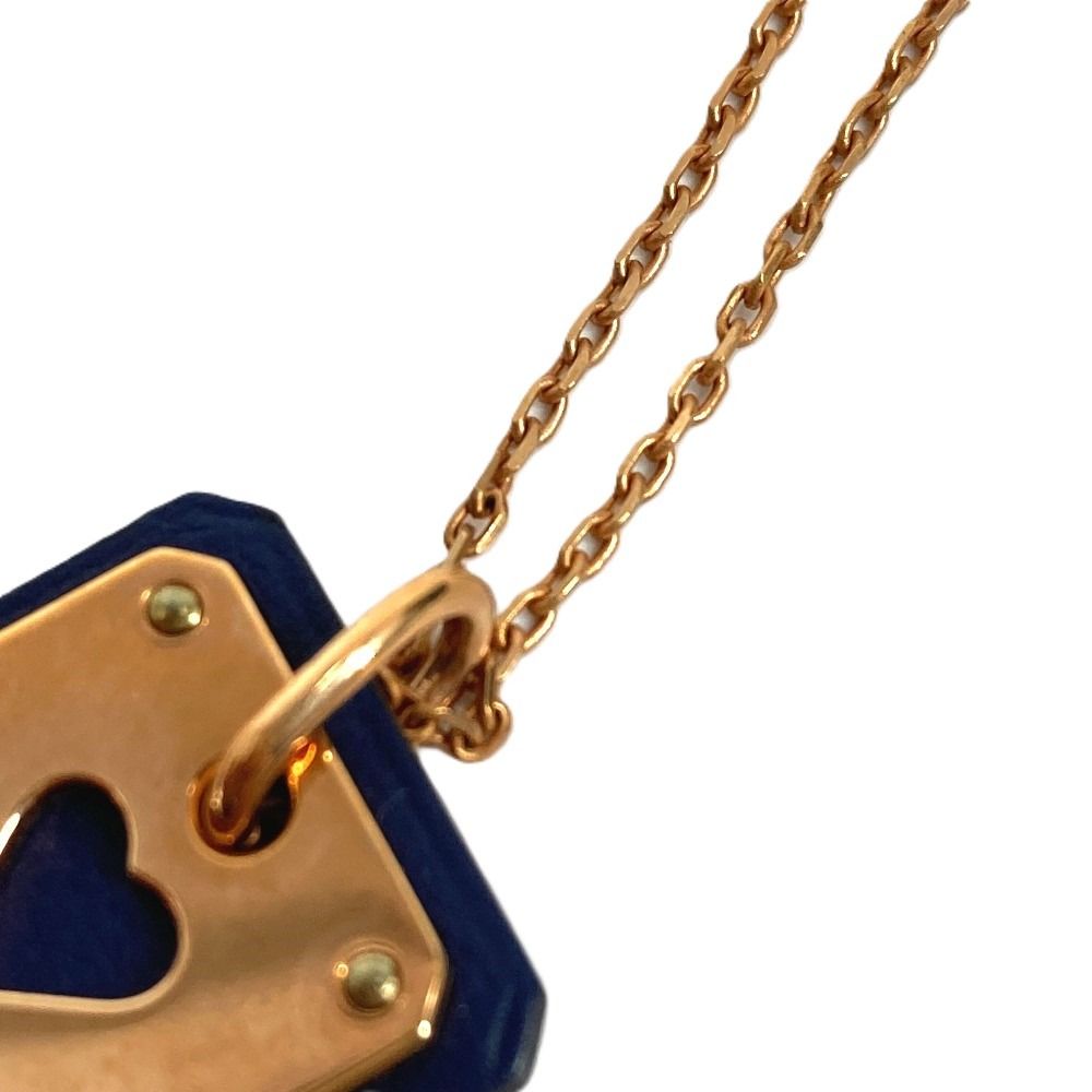 Hermes Necklace Asdukuru PM Asdukur PM Leather Black — view 6