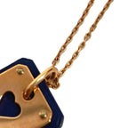 Hermes Necklace Asdukuru PM Asdukur PM Leather Black — view 6