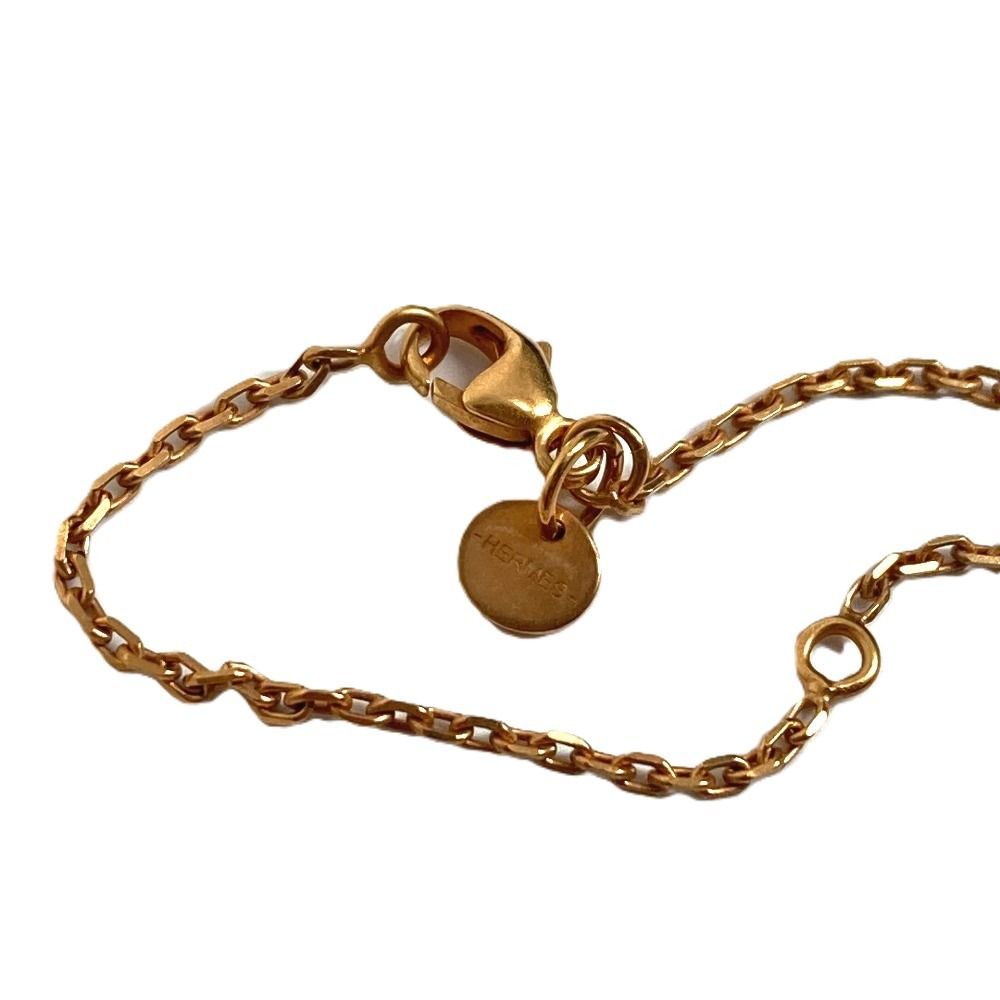 Hermes Necklace Asdukuru PM Asdukur PM Leather Black — view 8