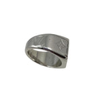 Louis Vuitton Ring Signet M Monogram Flower Silver — view 7