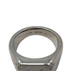 Louis Vuitton Ring Signet M Monogram Flower Silver — view 9