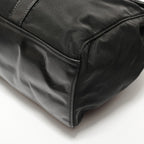 Prada Shoulder Bag Nylon Leather Triangle Logo Buckle — view 6