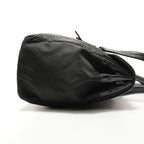 Prada Shoulder Bag Nylon Leather Triangle Logo Buckle — view 4
