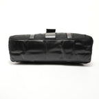 Prada Shoulder Bag Nylon Leather Triangle Logo Buckle — view 7