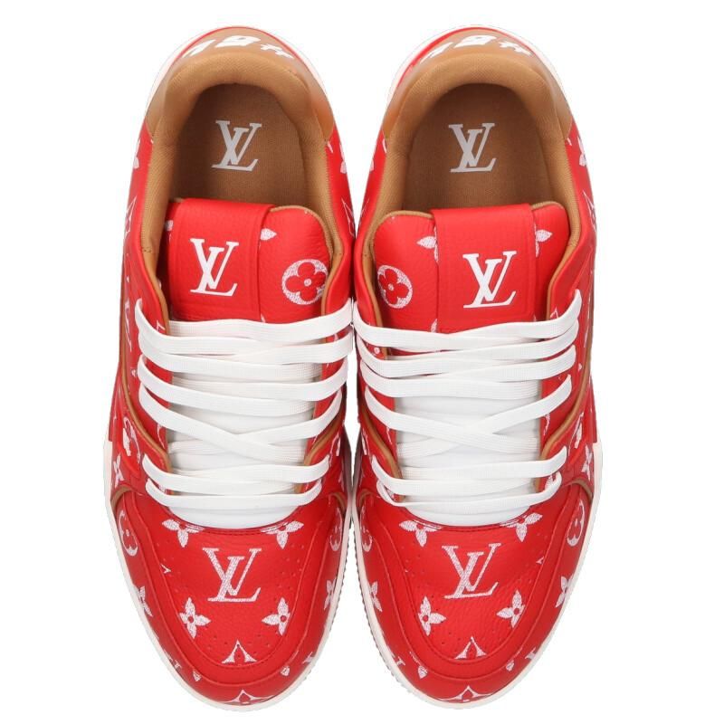Louis Vuitton LV Trainer Vic Limited Monogram Low Cut Sneakers 7.5 — view 4