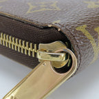 Louis Vuitton Wallet Zippy Monogram Turcoise Brown — view 5