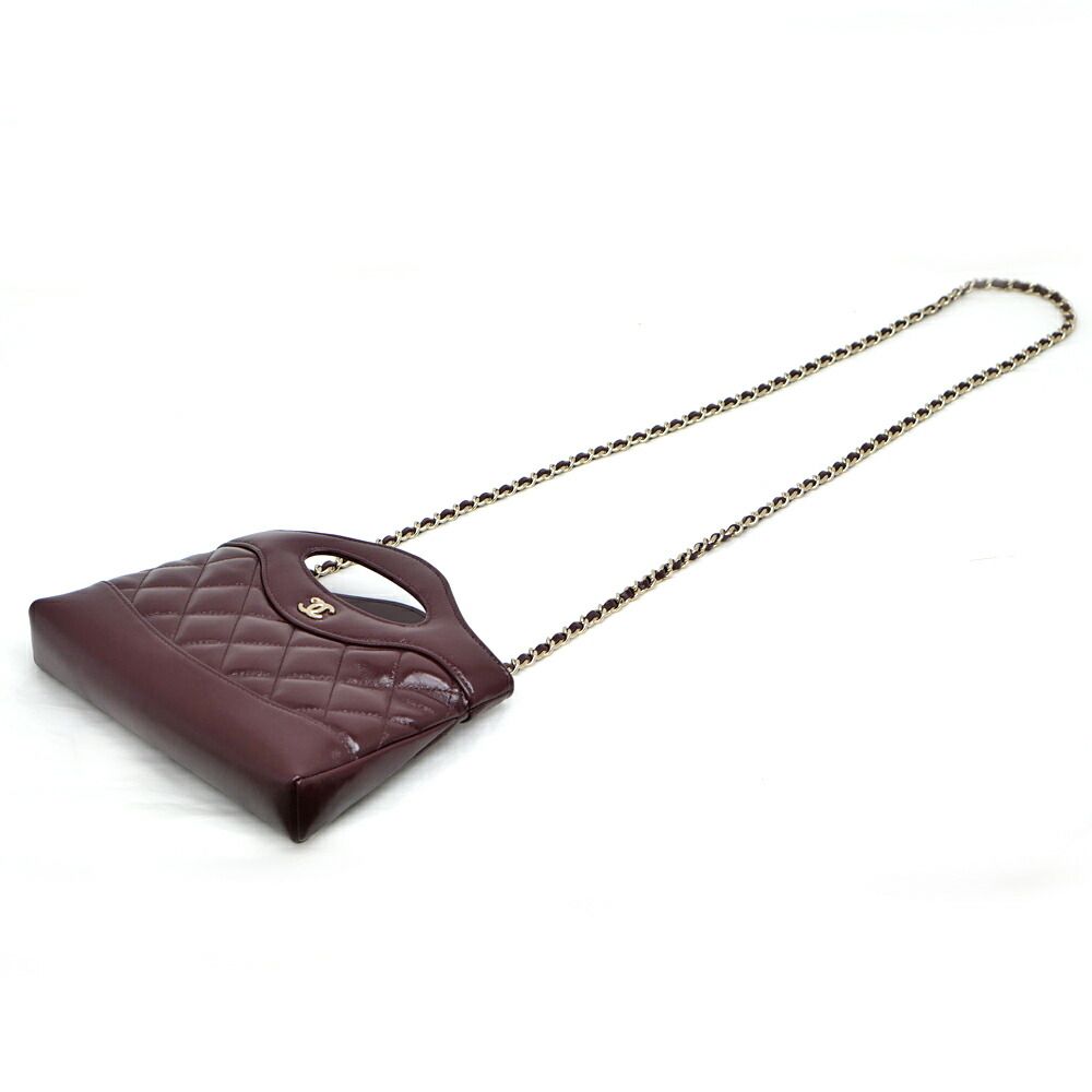 Chanel 31 Mini Gold Champagne Random Shoulder Bag — view 9